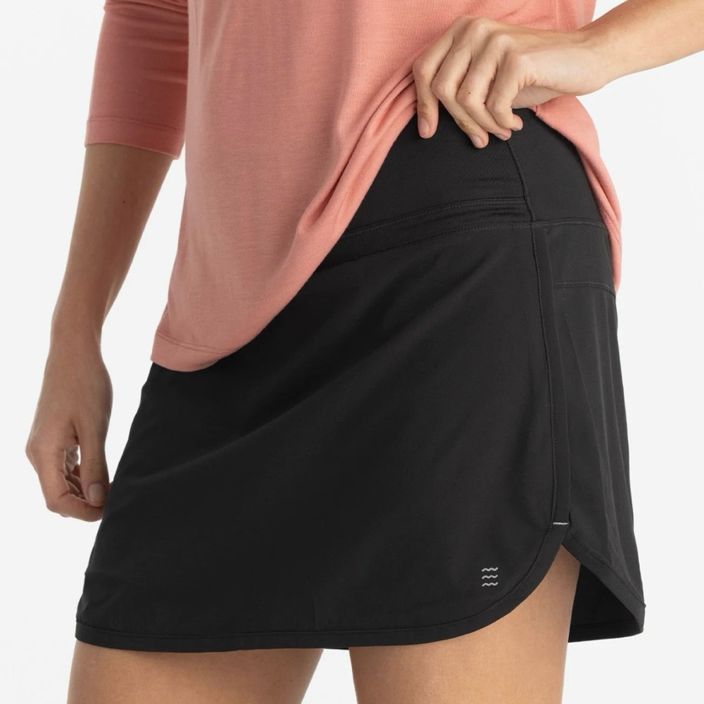 Free Fly Apparel Black Skort